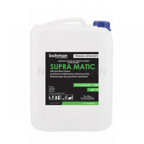 SUPRA MATIC 10 L - vysoko účinný čistiaci prostriedok do priemyselného prostredia