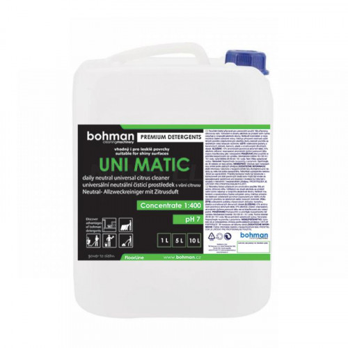 UNI MATIC 10 L - nezanecháva šmuhy